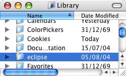 Mac OS X / native application
