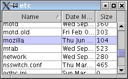 Java 1.4 Metal / JDNC application