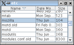 Java 5.0 Metal / Glazed Lists application