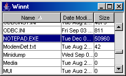 Windows / Glazed Lists application